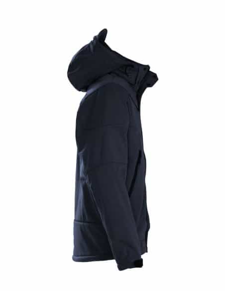 Veste d'Hiver Softshell Doublée avec Capuche Amovible Homme Printer