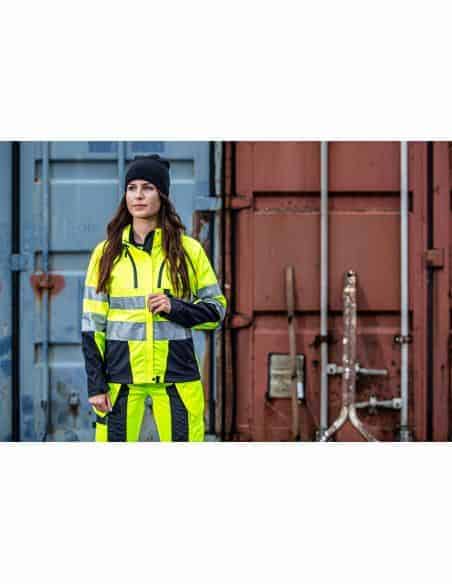 Parka Suédoise Femme de protection Multi intempéries haute visibilité Projob