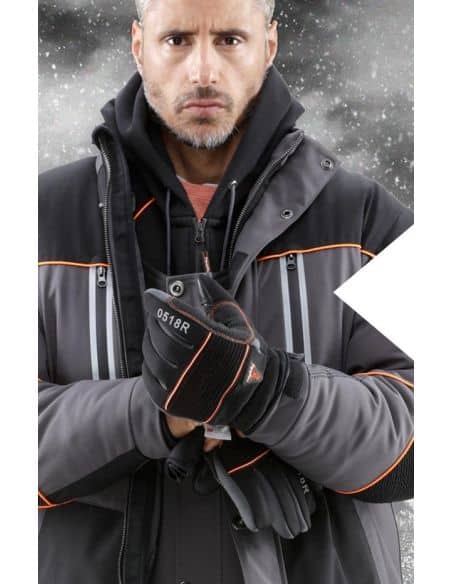 Gants PolarForce froid extrême ultra grip Homme 0518 Refrigiwear